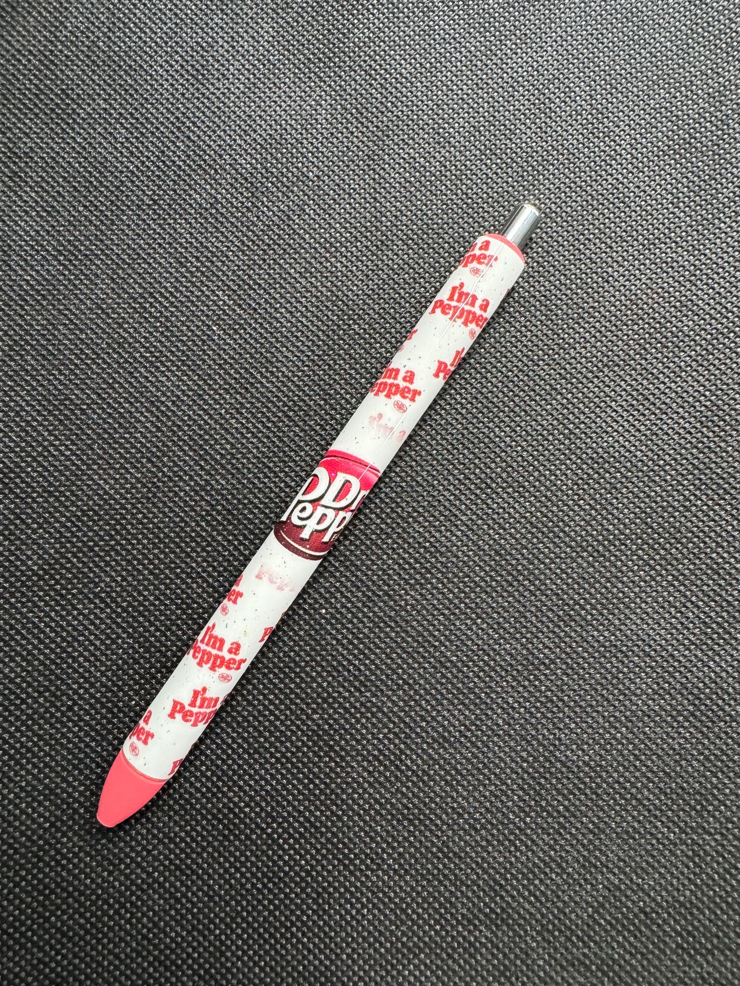 Dr. Pepper pen