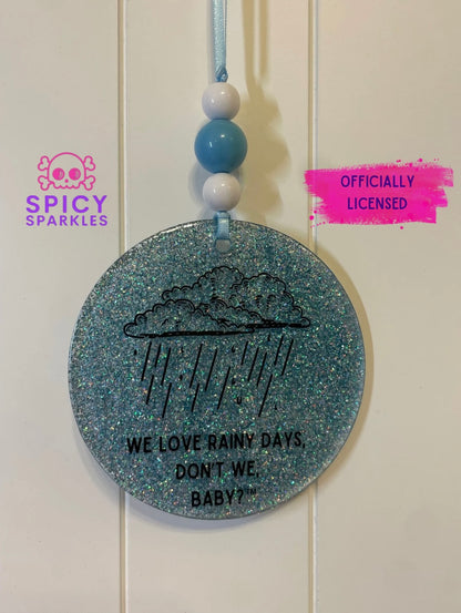 We Love Rainy Days Ornament